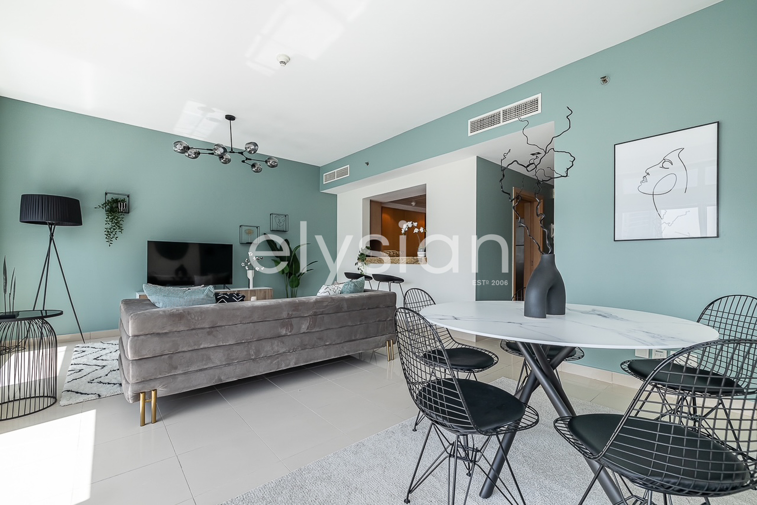 Marina View | Furnished | High Floor | June 15th