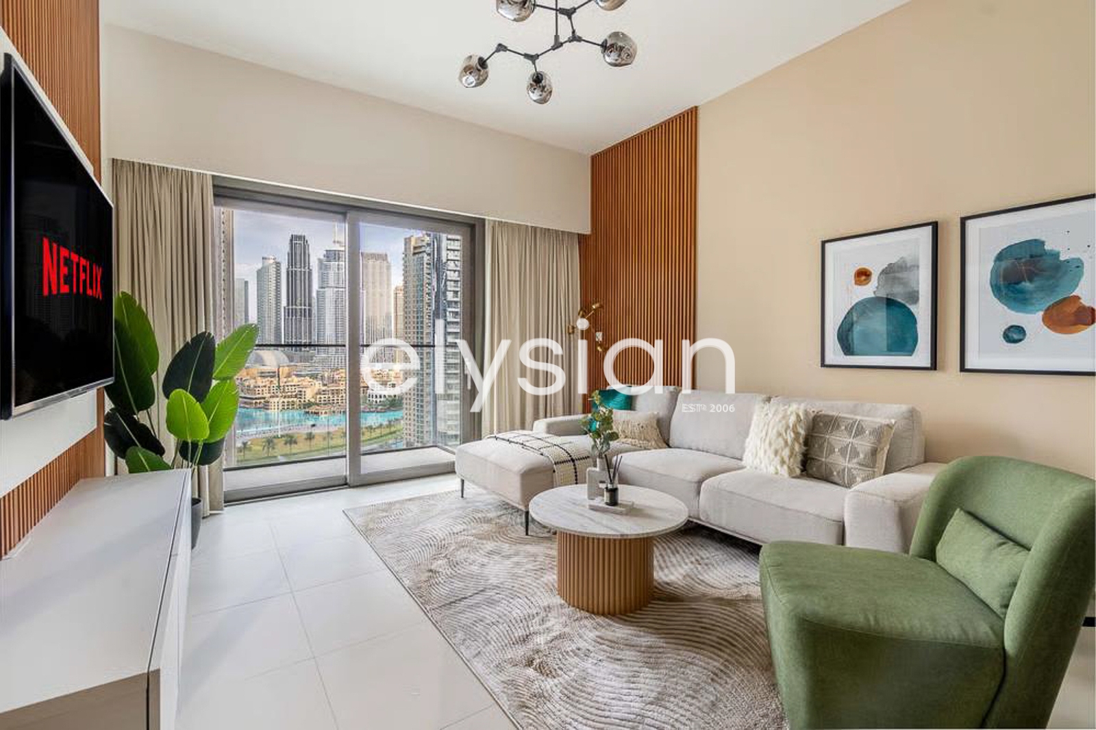 Fully Furnished | Boulevard View | Middle Floor